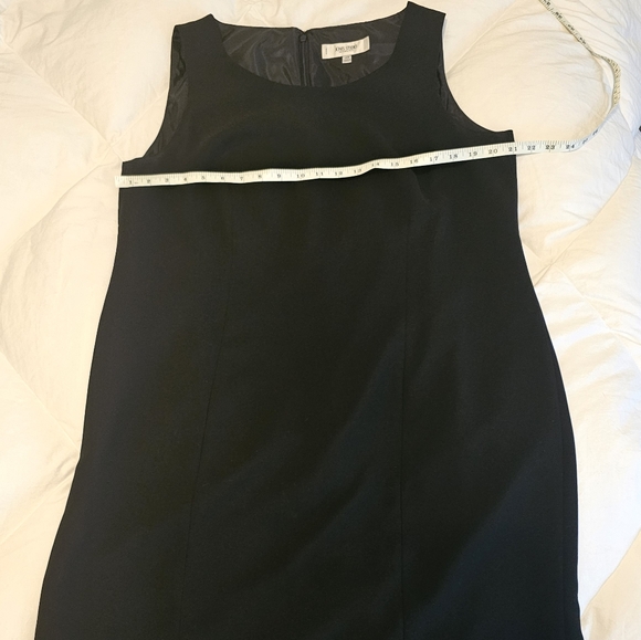 Jones Studio Women's sz 14 Black Sleeveless Dress - Picture 4 of 9